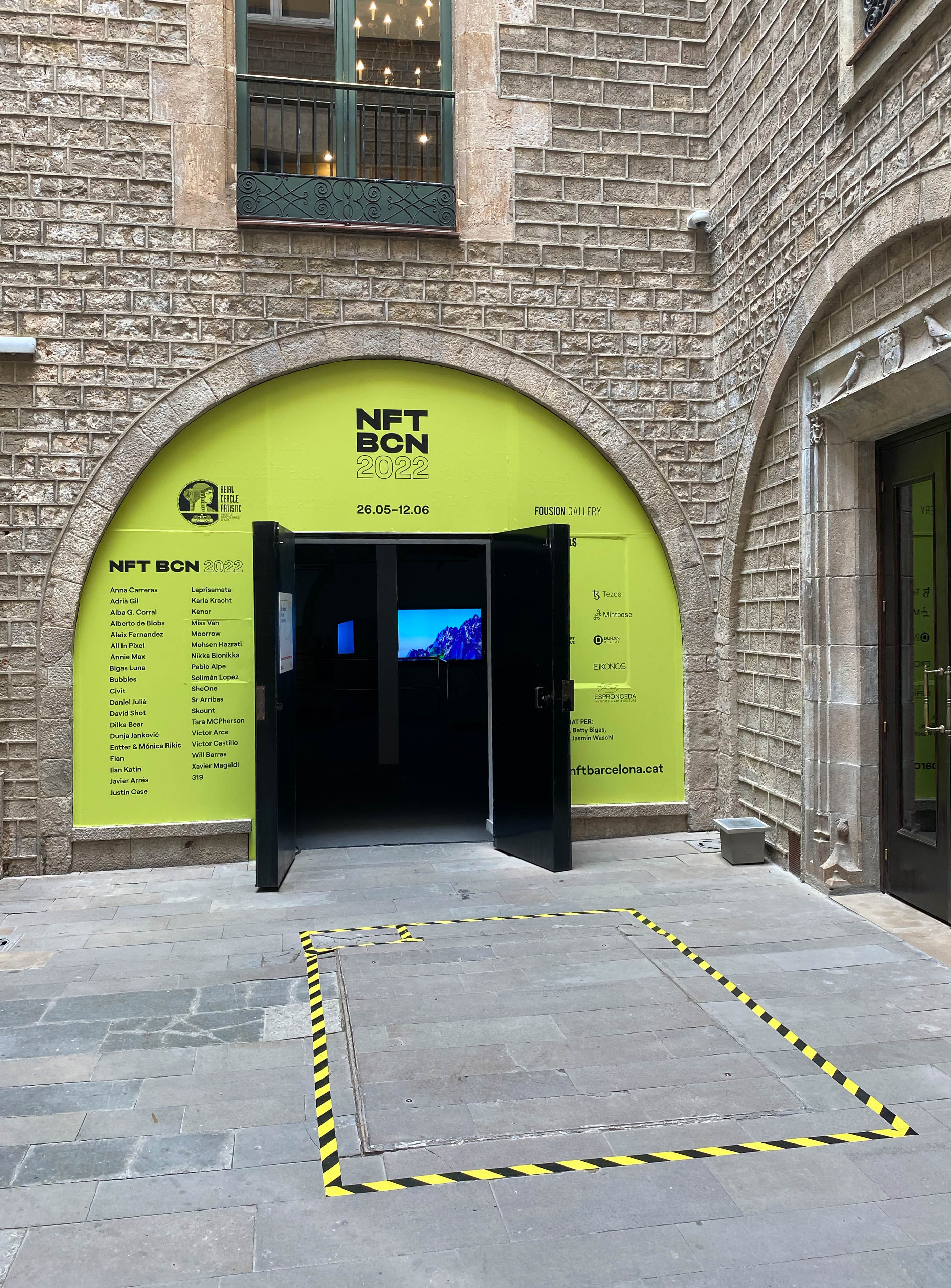 NFT Barcelona 2022 – Entrance