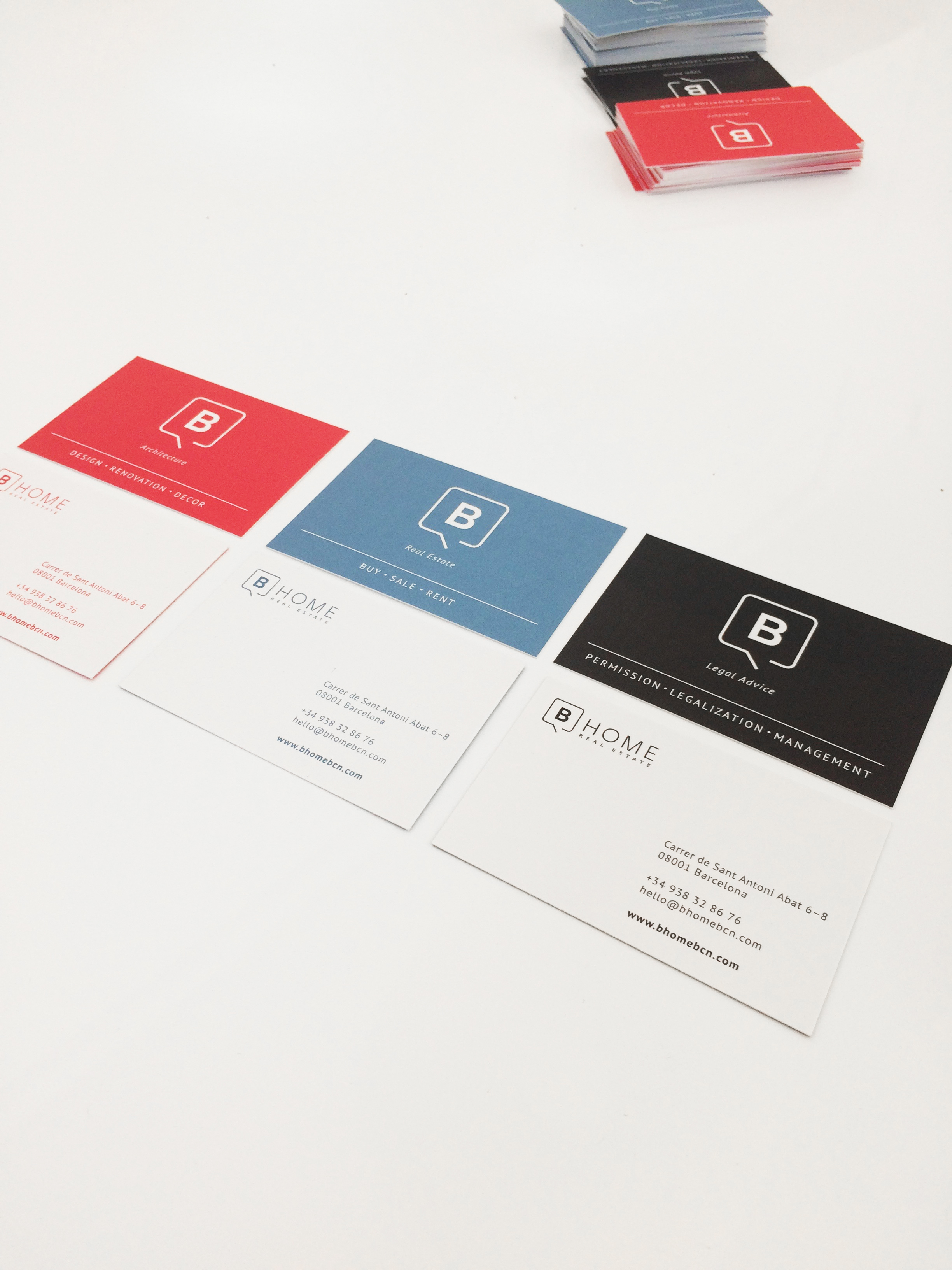 Bhome – Business Cards