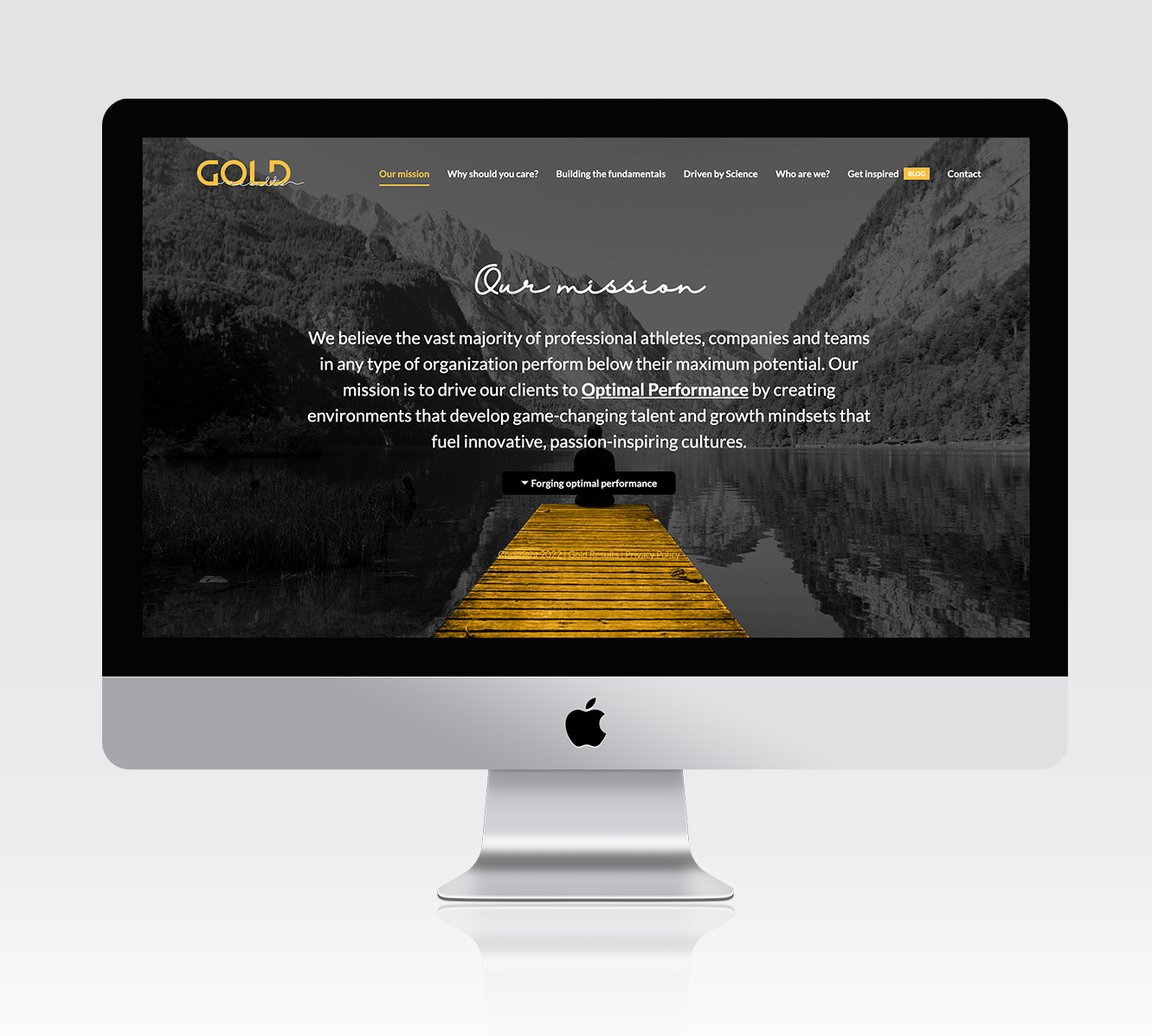 Gold Homepage – Start Page