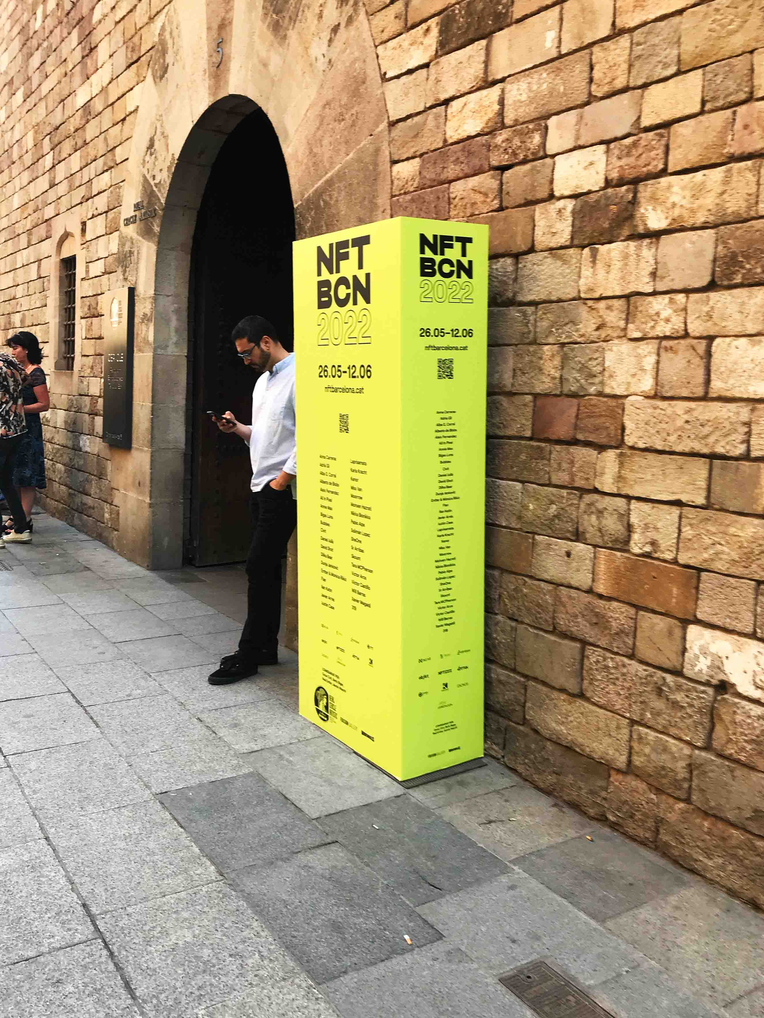 NFT Barcelona 2022 – Entrance