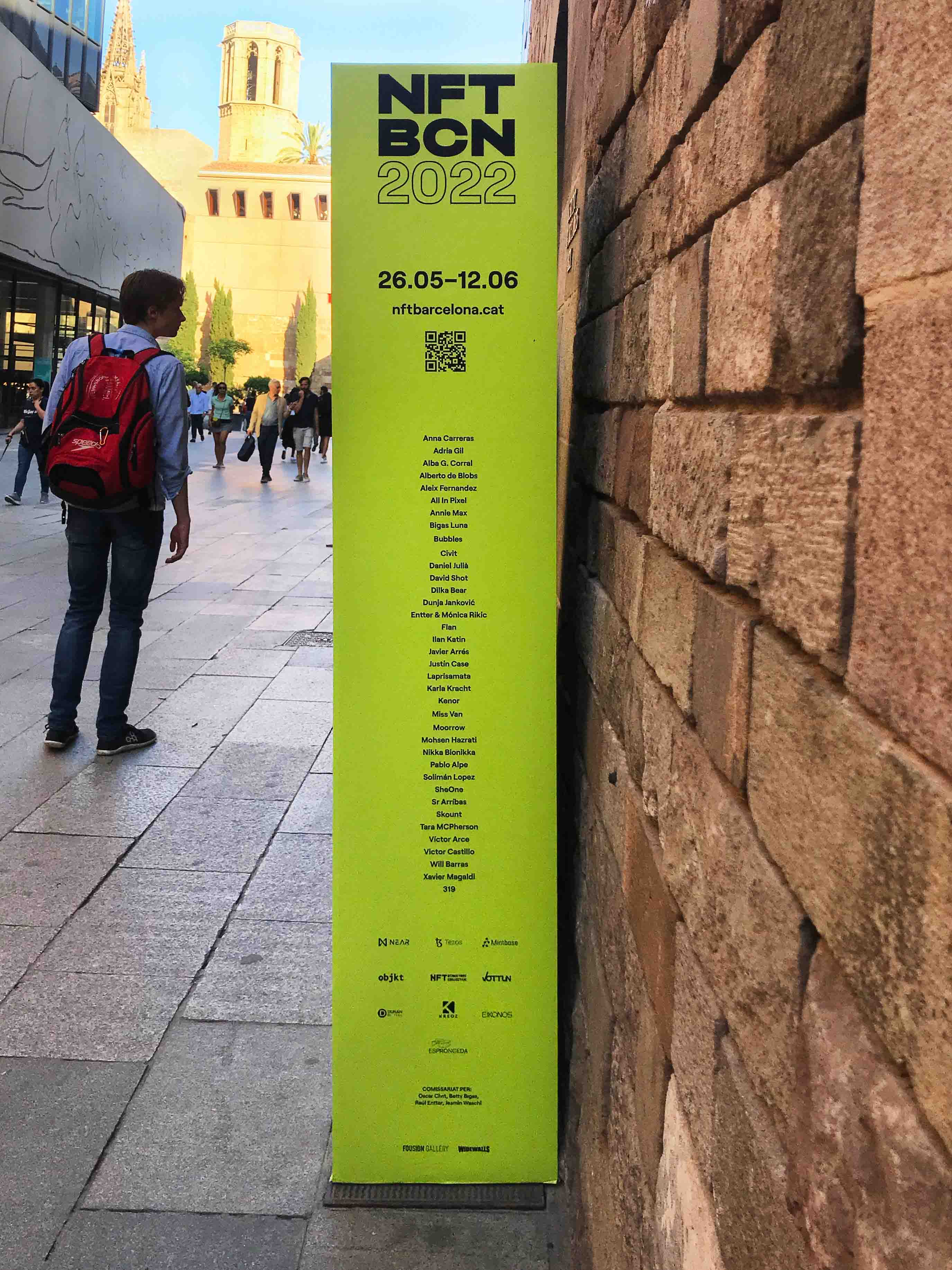 NFT Barcelona 2022 – Entrance