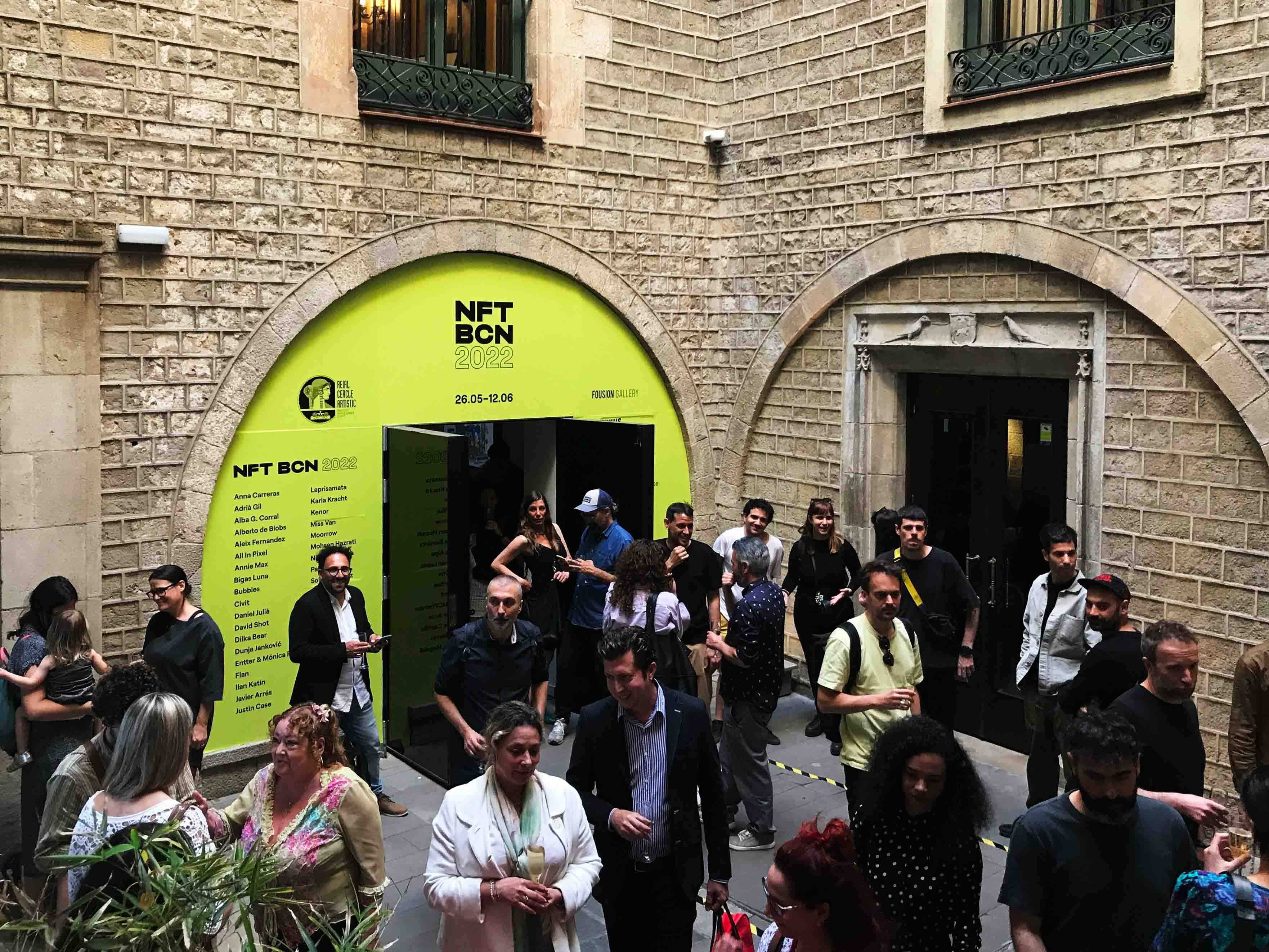 NFT Barcelona 2022 – Entrance