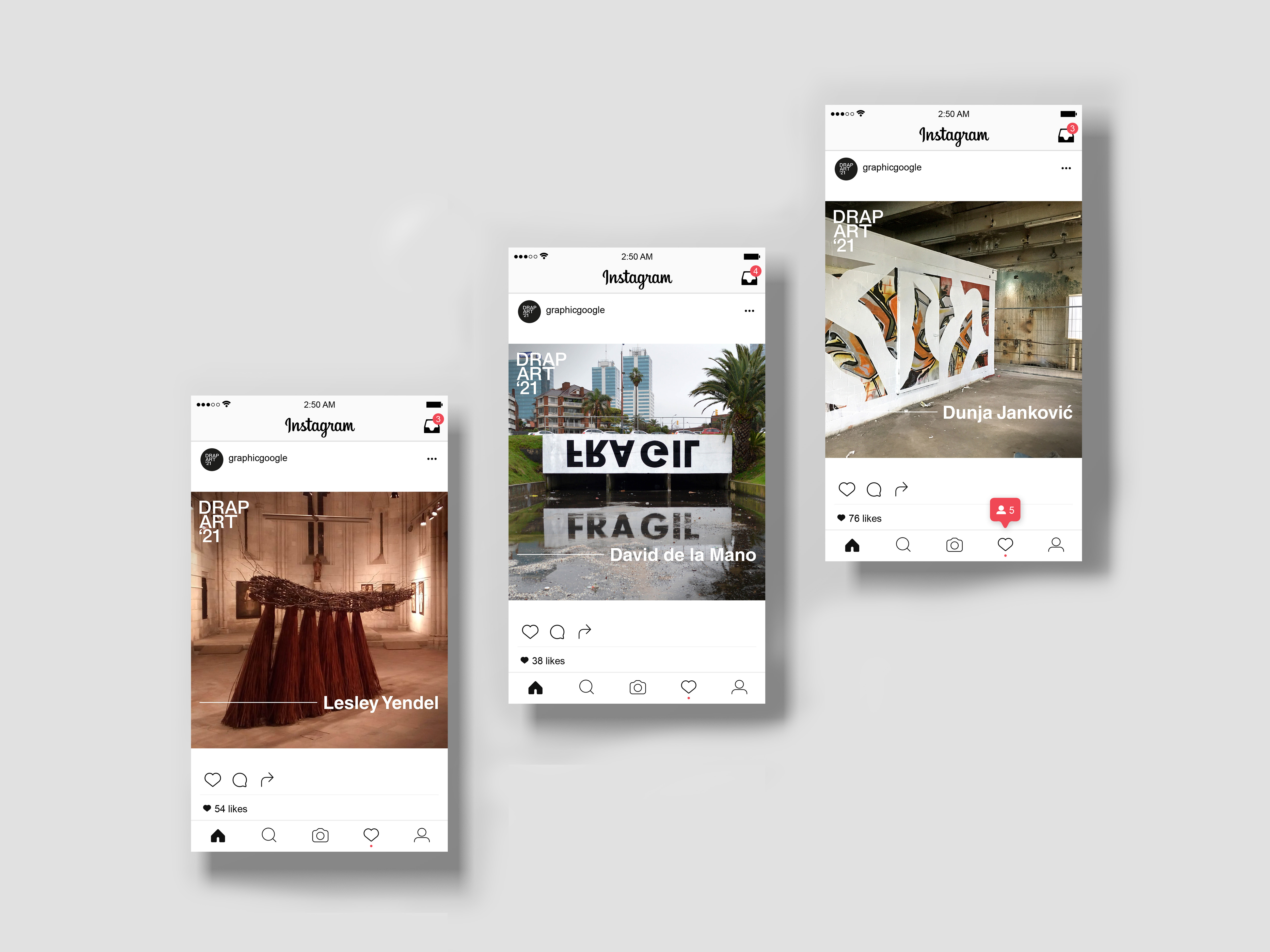 Drap-Art'21 – Instagram