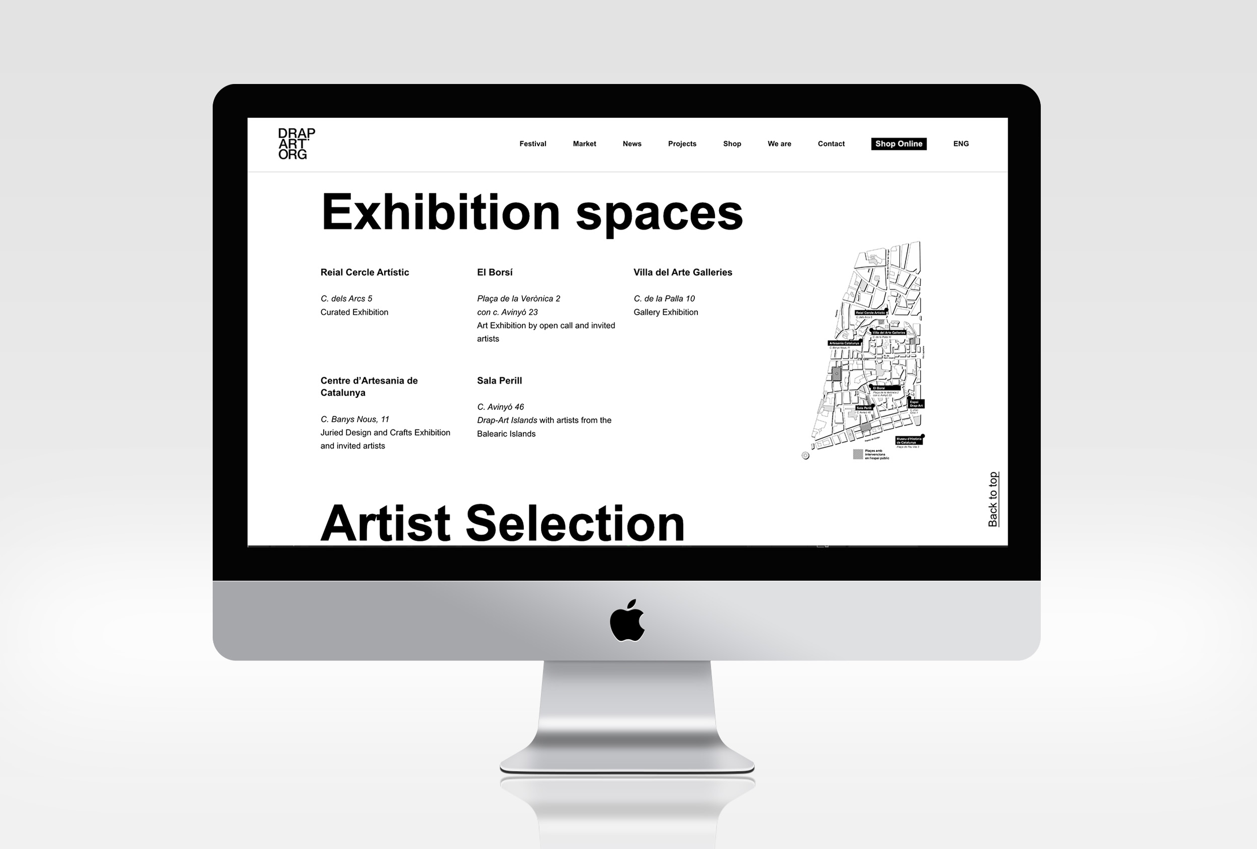 Drap-Art'21 – Website