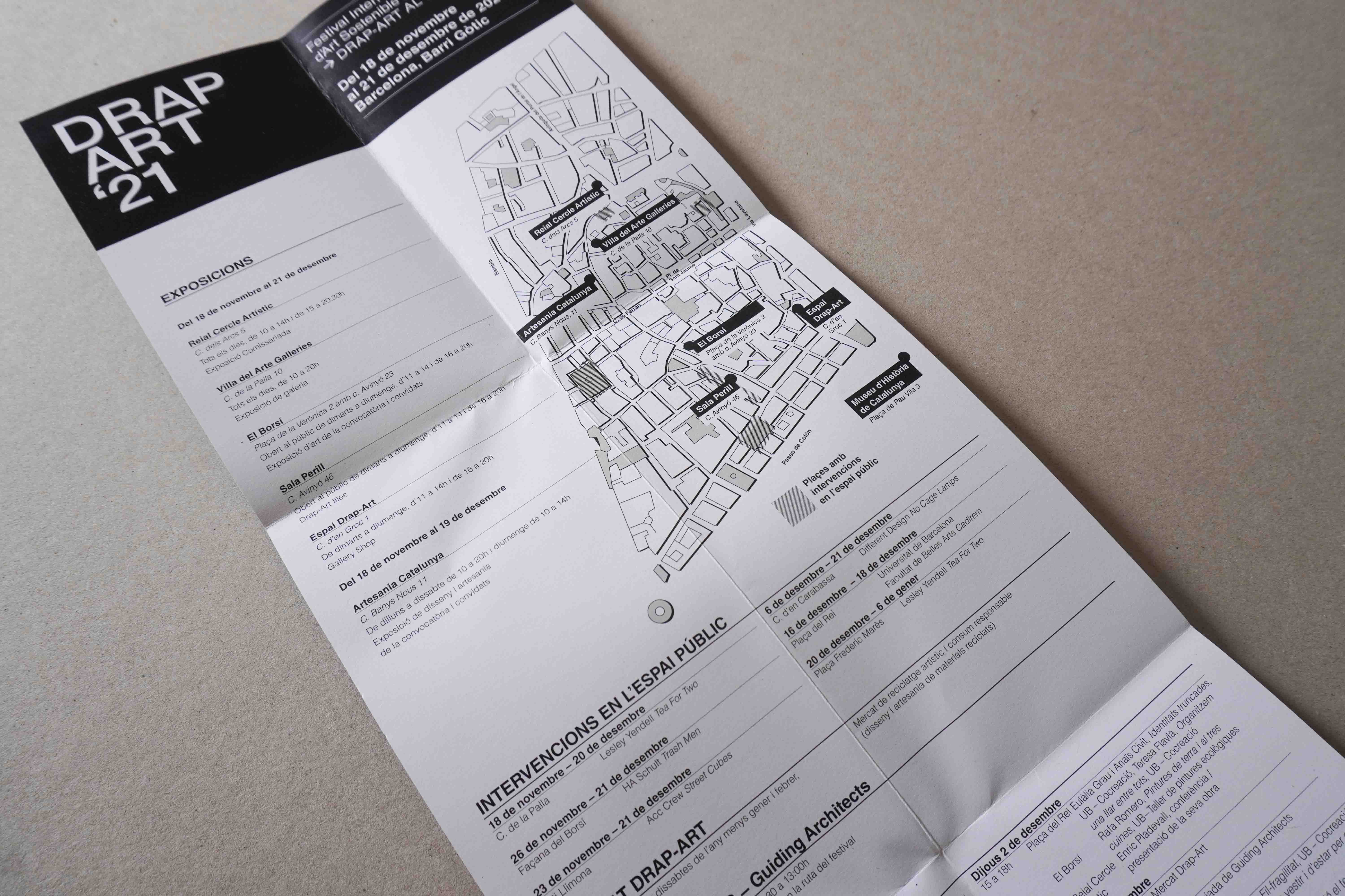 Drap-Art'21 – Poster/Map