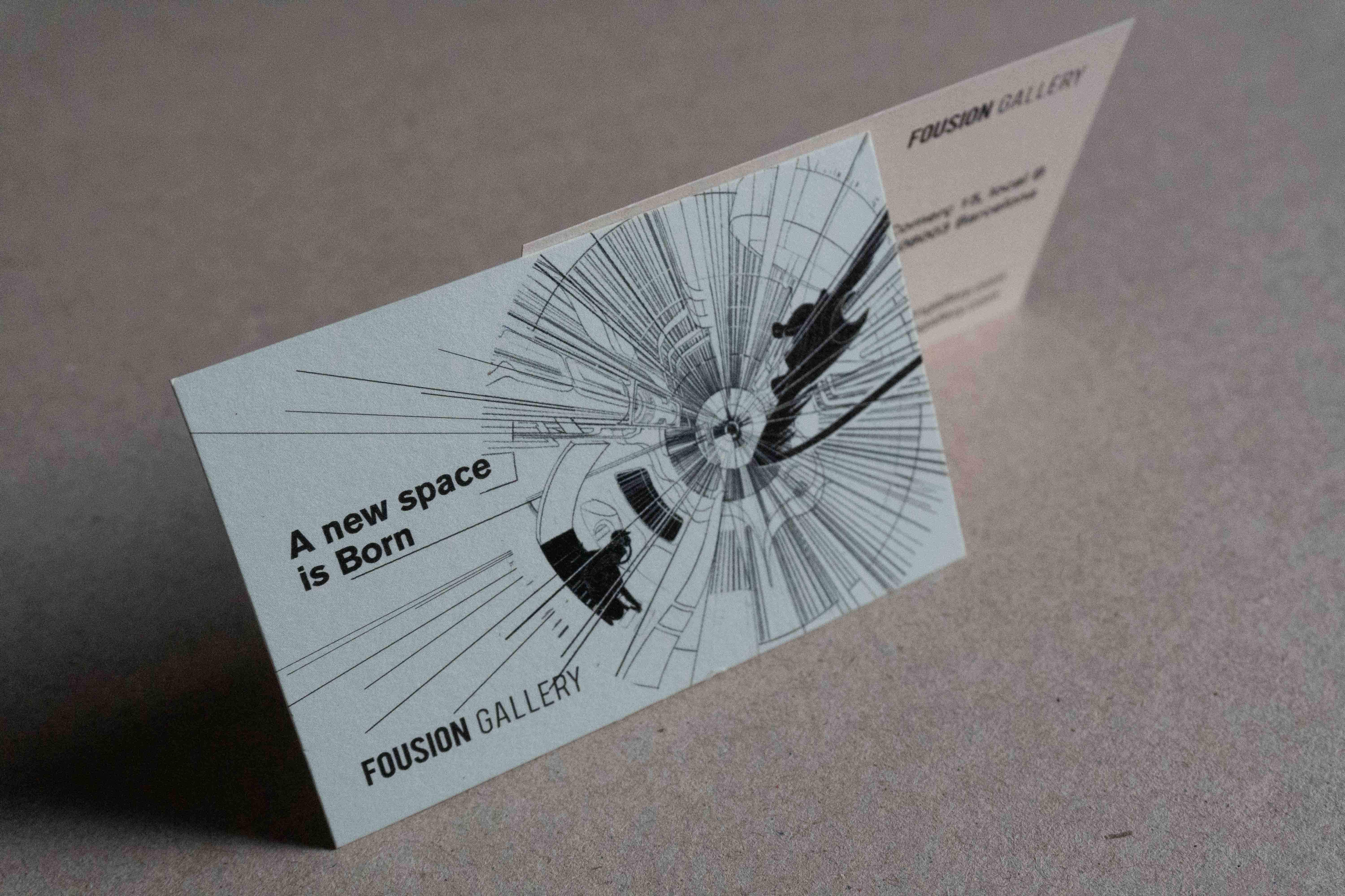 A new space is born – Comerç 15-B – Business Card