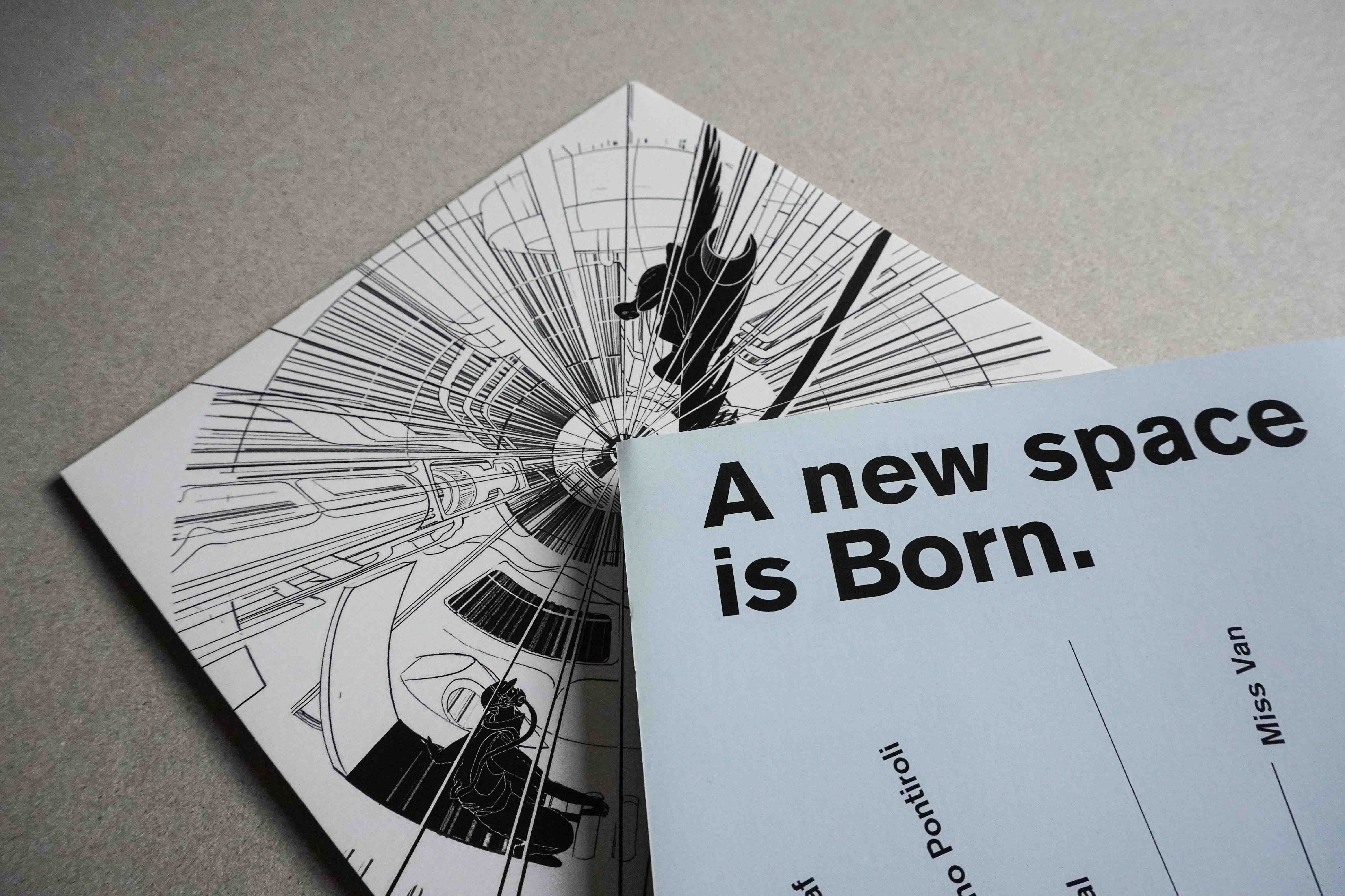 A new space is born – Comerç 15-B – Flyer