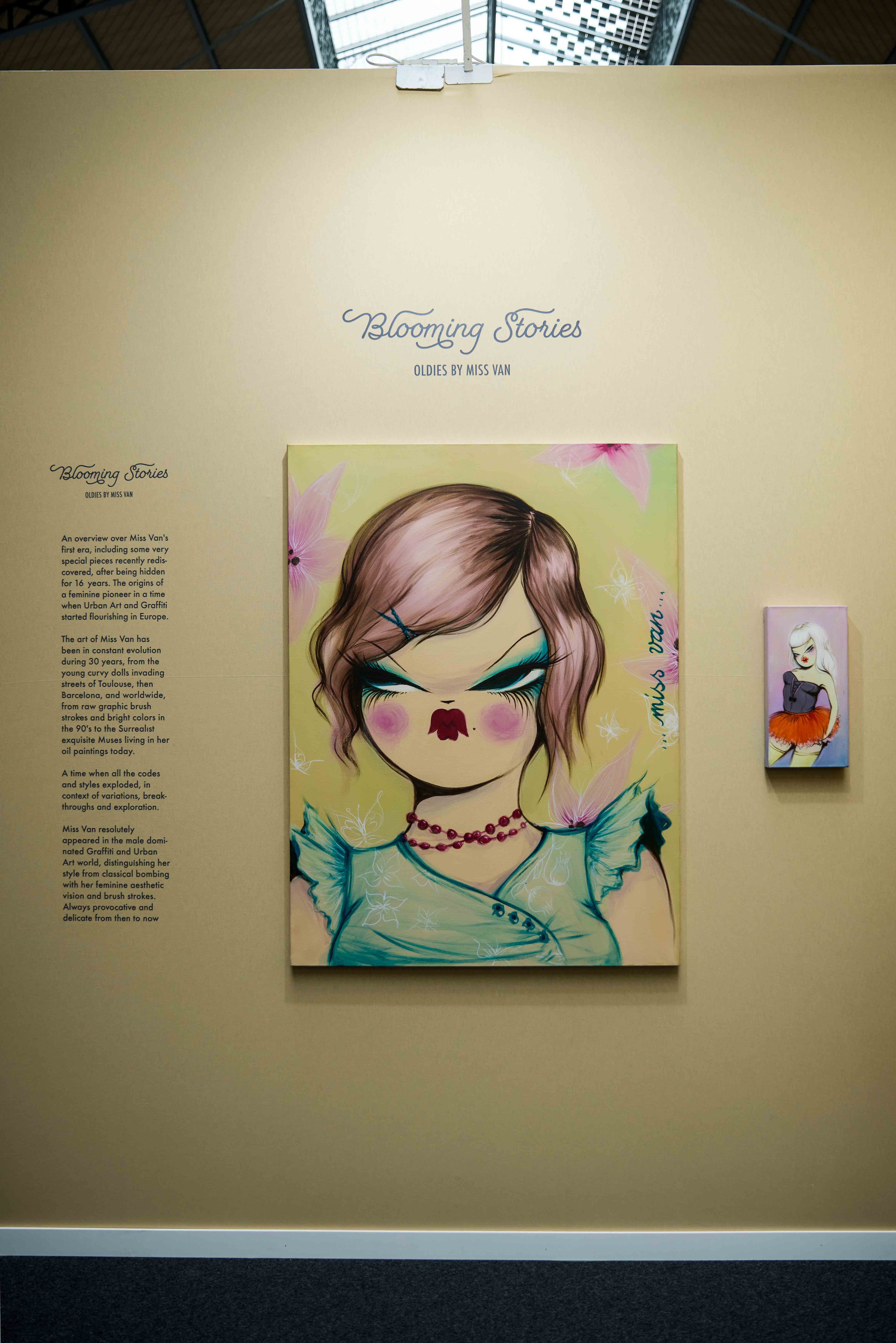 Blooming Stories, Fousion Gallery at Urban Art Fair Paris 23 – Stand