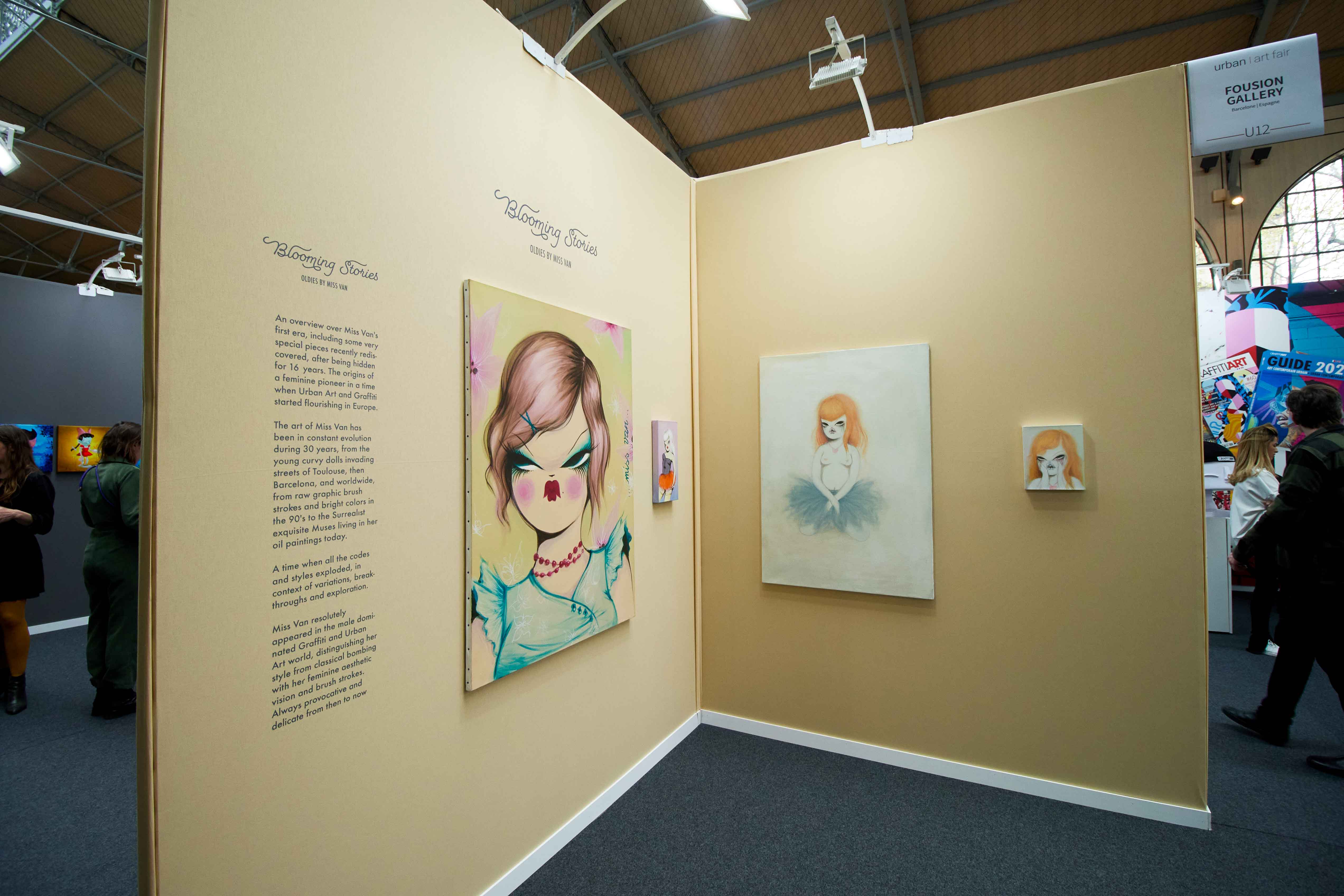 Blooming Stories, Fousion Gallery at Urban Art Fair Paris 23 – Stand
