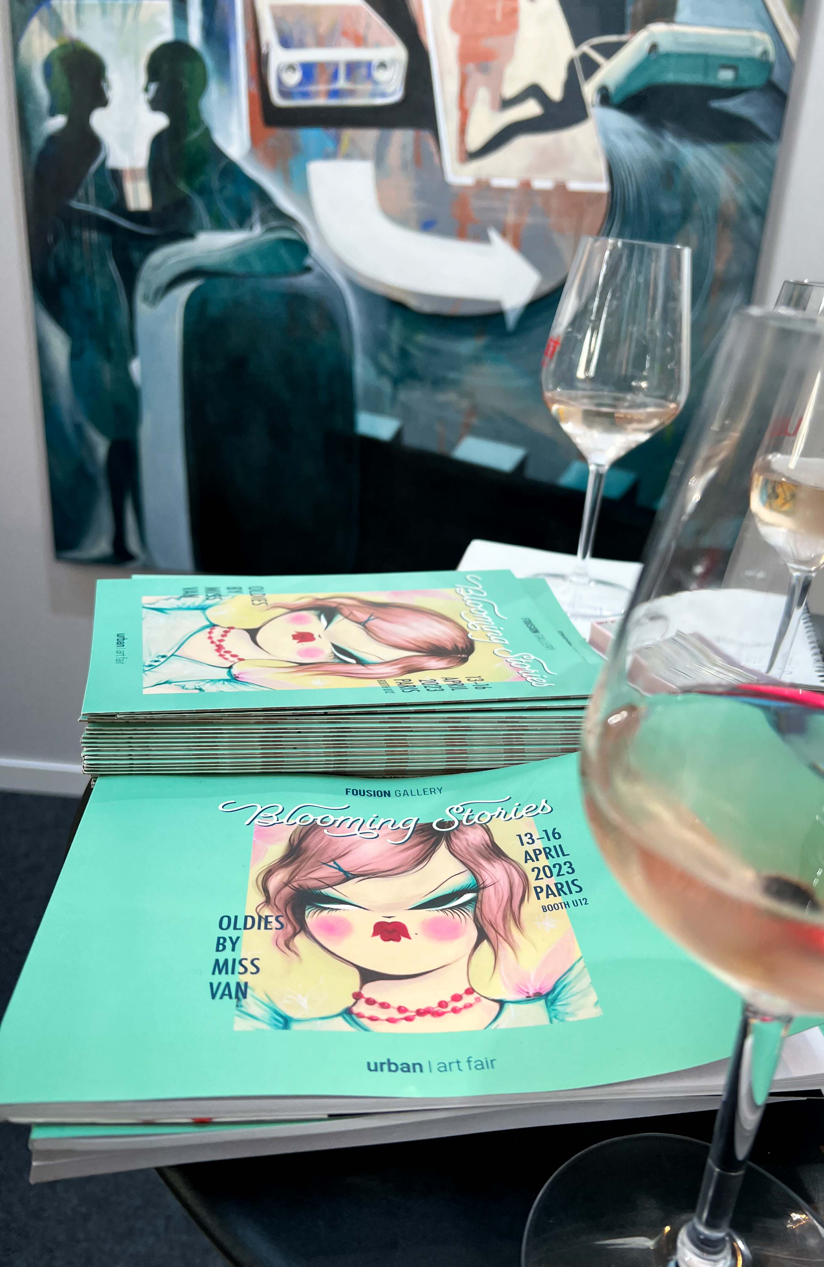 Blooming Stories, Fousion Gallery at Urban Art Fair Paris 23 – Stand