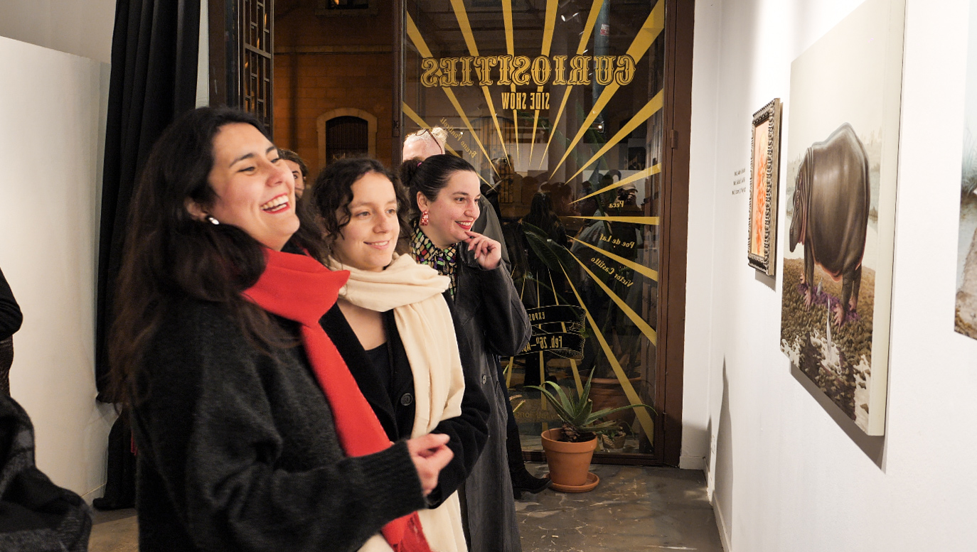 Curiosities Side Show, Fousion Gallery – Window inside