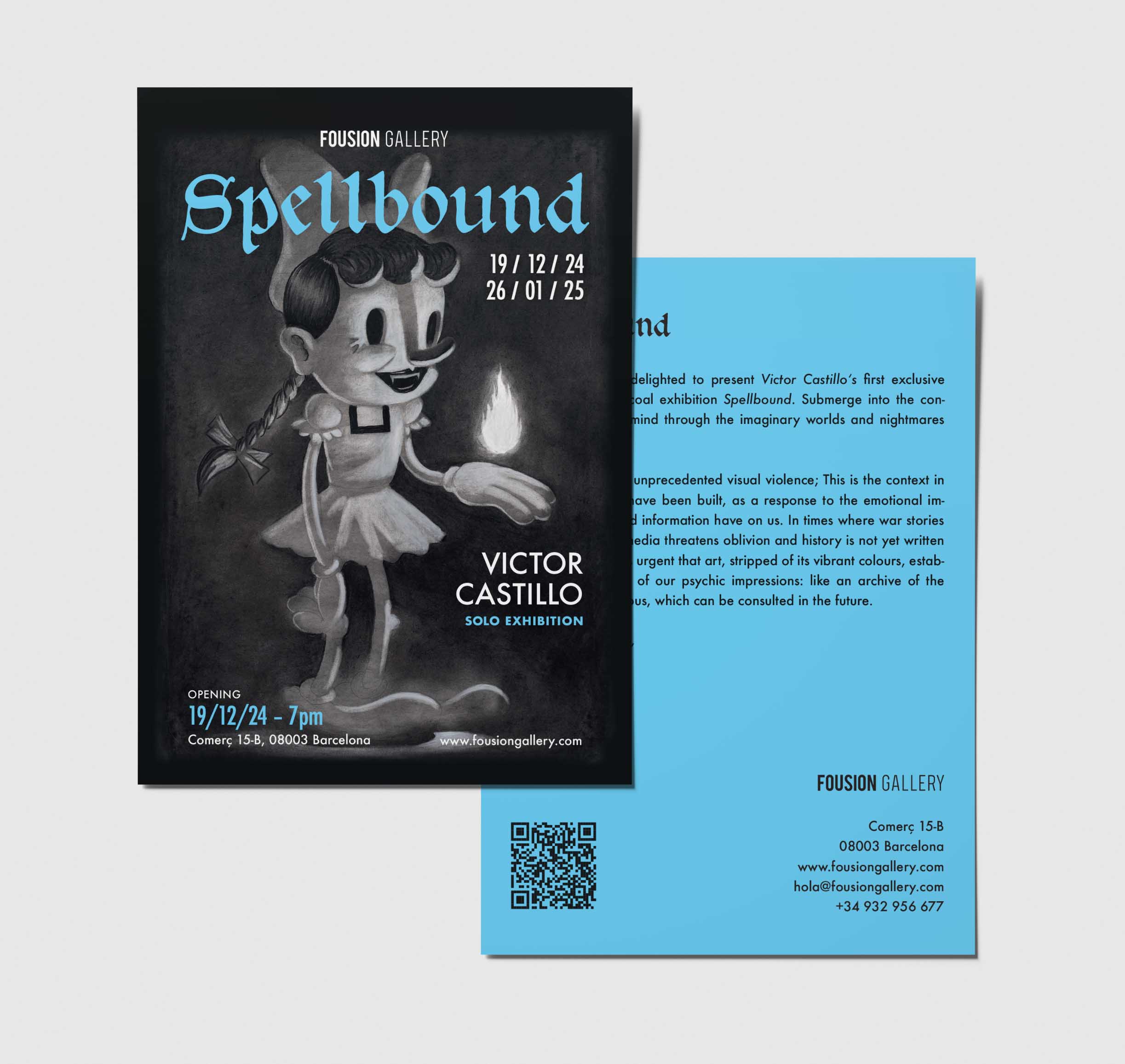 Spellbound, Fousion Gallery – Flyer