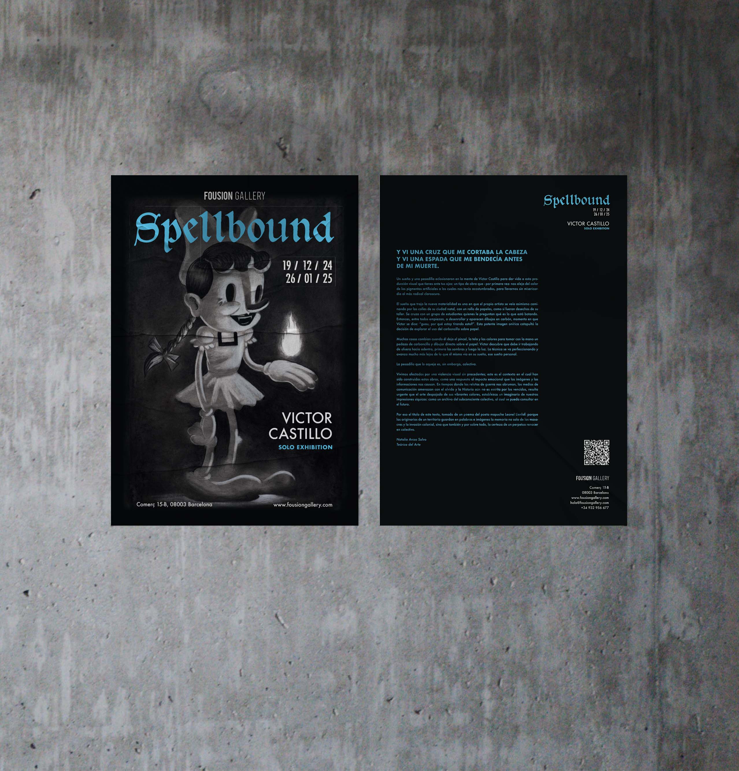 Spellbound, Fousion Gallery – Poster